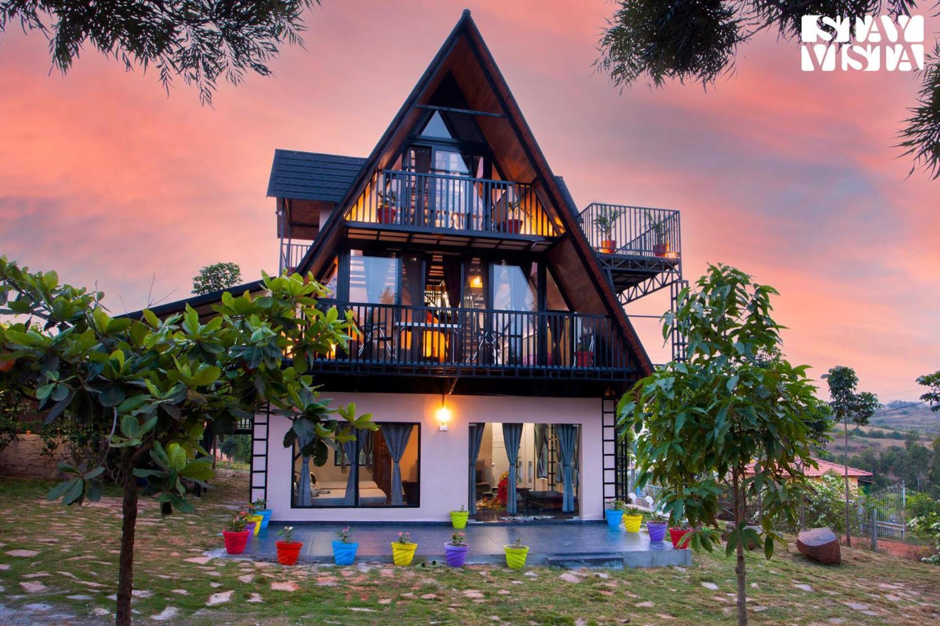 Stayvista At Hillside Harmony Pvt Pool & Free Breakfast Bengaluru Kültér fotó